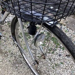 677、シティサイクル27インチ(シルバー)の画像