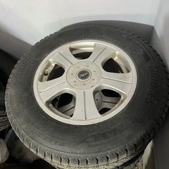 ブリヂストン　DM-V3 215/70R16  2021年製造　アルミホイル付き！　6分山程度　4本セットの画像