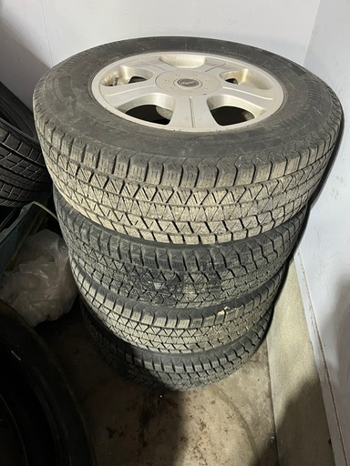 ブリヂストン　DM-V3 215/70R16  2021年製造　アルミホイル付き！　6分山程度　4本セット