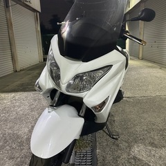 堺市南区発　スズキ　バーグマン200 CH41A 美車　ビームスマフラー　実働　格安　配送可
の画像