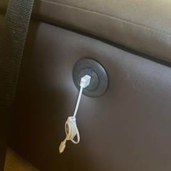 電動リクライニングソファー　チェアの画像