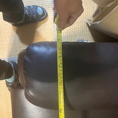 電動リクライニングソファー　チェアの画像