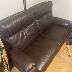 電動リクライニングソファー　チェアの画像