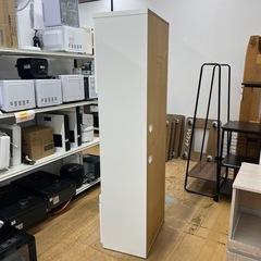 ニトリ レンジボード ホワイト スリムタイプ 収納家具 キッチン家具 のご紹介です！の画像