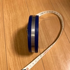 巻尺 10m巻 ファイバーグラス メジャー リングテープ ネイビーの画像