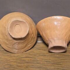 骨董 鷺脚焼播州姫路幻の陶器 盃 蟹 おチョコ ぐい呑み 酒器 ヴィンテージの画像