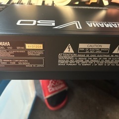 YAMAHA シンセサイザー V50 ヤマハ キーボードの画像