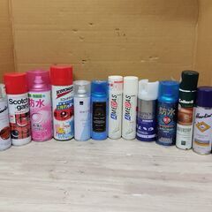 防水スプレー　数本の画像