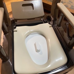 ポータブルトイレ🚽未使用品の画像