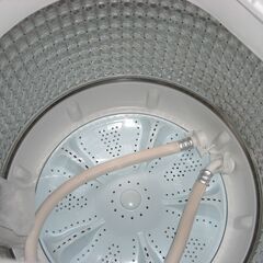 （★1台限り★ジモティー特典あり★単身向けサイズの）アクア　全自動洗濯機５.０ｋｇ　２０２０年製　AQR-GS5E7　単身向け　　高く買取るゾウ八幡東店の画像