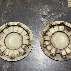 ホイールキャップ◆2枚のみ◆中古◆レトロの画像