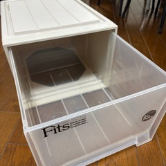 衣類 収納ケース2個セット　の画像