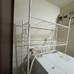 ニトリ　洗濯機ラックの画像