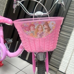 子供用自転車16インチ(補助輪付)の画像