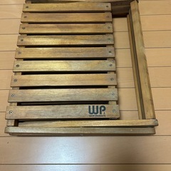 ３段ウッドラックの画像