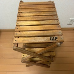 ３段ウッドラックの画像