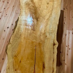 一枚板／栃／無垢材／座卓／ローテーブル／ダイニングテーブルの画像