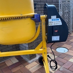 電動コンクリートミキサー まぜ太郎 AMZ-50Yの画像