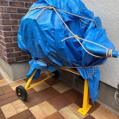 電動コンクリートミキサー まぜ太郎 AMZ-50Yの画像