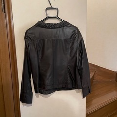 百貨店購入⭐︎羊本革ジャケット女性の画像