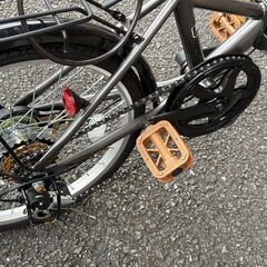 THREE STONE 折りたたみ自転車 AJ-08np ノーパンクタイヤ 2025年モデル の画像