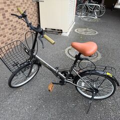 THREE STONE 折りたたみ自転車 AJ-08np ノーパンクタイヤ 2025年モデル の画像