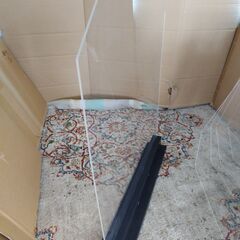 世田谷区近辺配送可能　アクリル仕切板　11枚　横幅45㎝×高さ63㎝×奥行4㎝　飛沫感染防止アクリル仕切り板（アクリル加工品）の画像