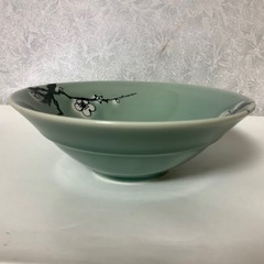 有田焼　林斎窯　梅柄　中鉢　どんぶり　多用鉢　汁丼　麺丼　ボウル　5客の画像