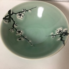 有田焼　林斎窯　梅柄　中鉢　どんぶり　多用鉢　汁丼　麺丼　ボウル　5客の画像