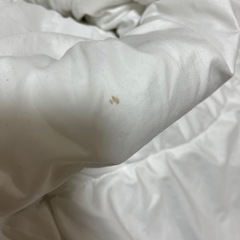 掛け布団　ポリエステル　シングル　汚れありの画像