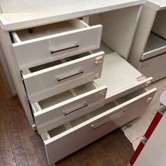 配達可【食器棚】【ニトリ】クリーニング済み【管理番号10811】町の画像