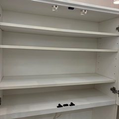 配達可【食器棚】【ニトリ】クリーニング済み【管理番号10811】町の画像
