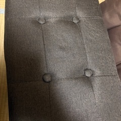 リクライニングチェアとオットマンセットの画像