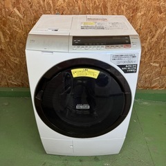 299 送料設置無料　日立　ドラム式洗濯機　11㌔　乾燥機能付きの画像