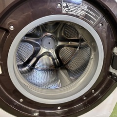 299 送料設置無料　日立　ドラム式洗濯機　11㌔　乾燥機能付きの画像