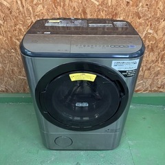 302 送料設置無料　日立　ドラム式洗濯機　12㌔　乾燥機能付き　小型　一人暮らしの画像