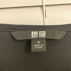 UNIQLO ボートネックワンピース　の画像