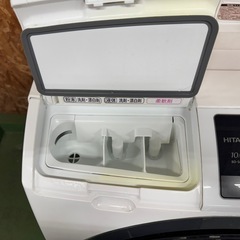 303 送料設置無料　日立　ドラム式洗濯機　10㌔　乾燥機能付きの画像