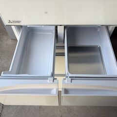 美品★三菱★455L★5ドア冷蔵庫★ホワイト★MR-B46F-W形の画像