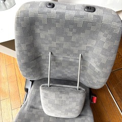 HONDA VAMOS 純正運転席シート ドライバーズシート グレー系 中古美品の画像