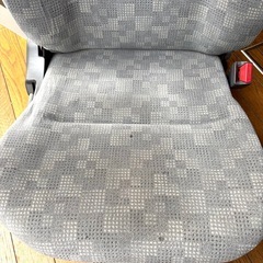 HONDA VAMOS 純正運転席シート ドライバーズシート グレー系 中古美品の画像