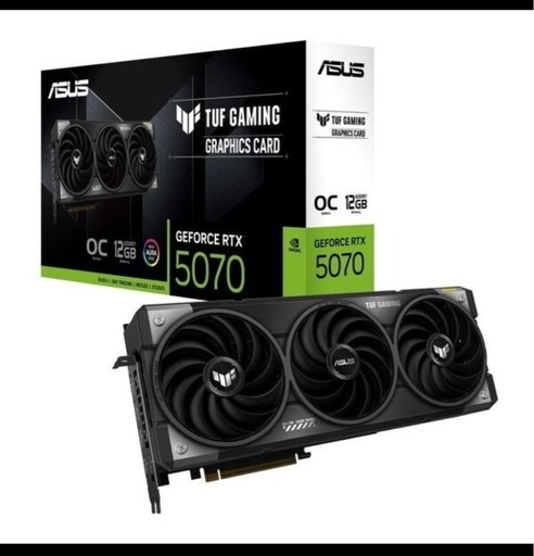 ASUS TUF-RTX5070-O12G-GAMING グラフィックカード