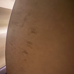 円形　ダイニングテーブルの画像