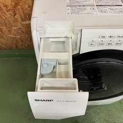 308 送料設置無料　日立　ドラム式洗濯機　11㌔　乾燥機能付き 22年製の画像