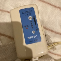 電気敷き毛布の画像