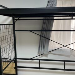 引取限定 埼玉県 ニトリ ハンガーシェルフ バジーナ JY 即購入×の画像