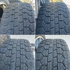 16インチアルミホイール＋スタッドレス(205/50R16)４本の画像