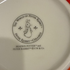 ピーターラビット　木箱入りマグカップの画像