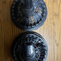 バートル　空調ファンセット　2024年モデル　22V　バッテリー2個　動作品①の画像