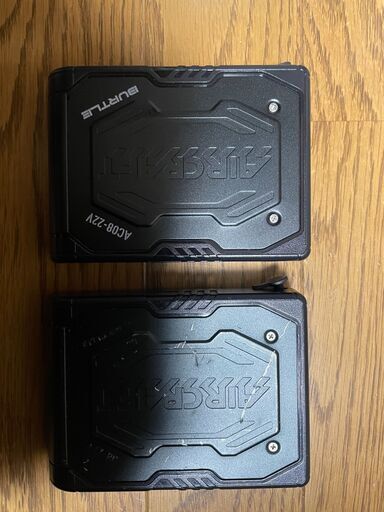 バートル　空調ファンセット　2024年モデル　22V　バッテリー2個　動作品①